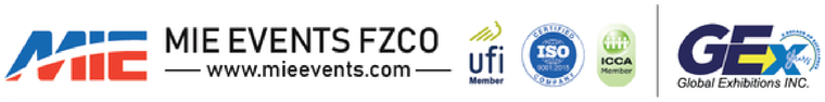 Organised by MIE Events FZCO — UFI Approved Event, ISO, ICCA Member, GEX Global Exhibitions